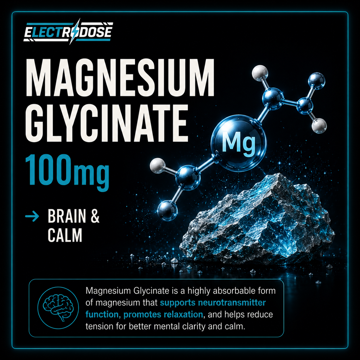 Magnesium Glycinate 100mg