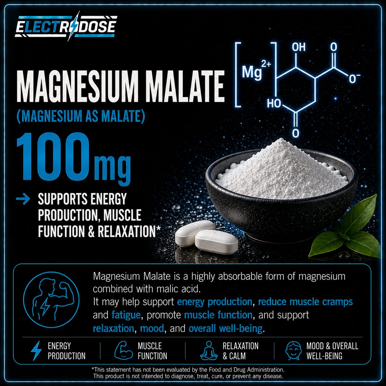 Magnesium Malate 100mg